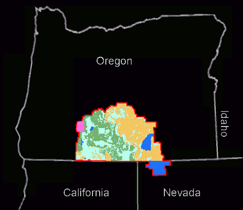 Map of area served by SCOFMP