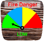 Fire Danger Sign